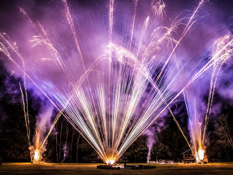 Sonic Fireworks at Deer Park Devon