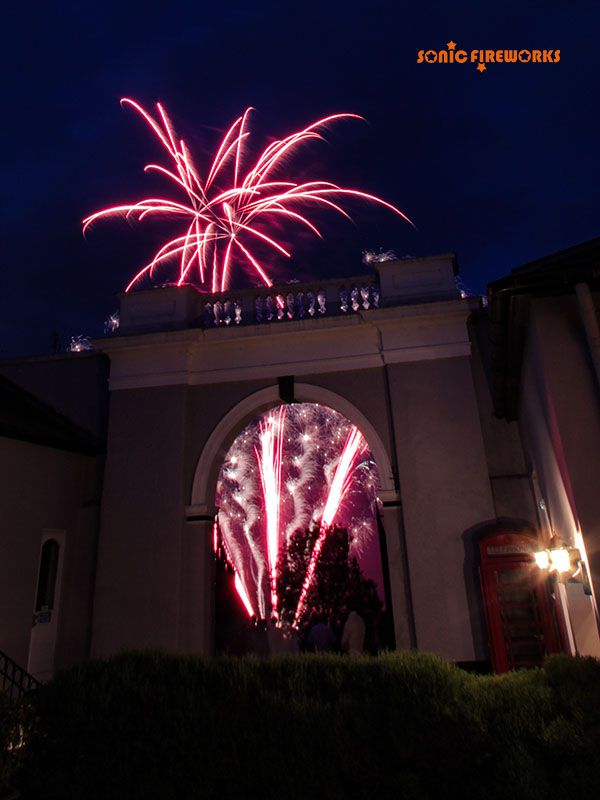 Fireworks at The Lord Haldon Hotel, Devon