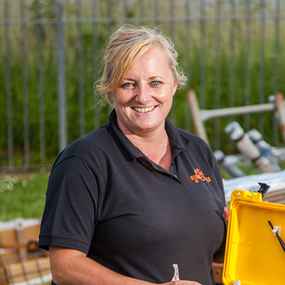 Michelle at Sonic Fireworks