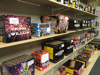 Buy Fireworks in our shop
