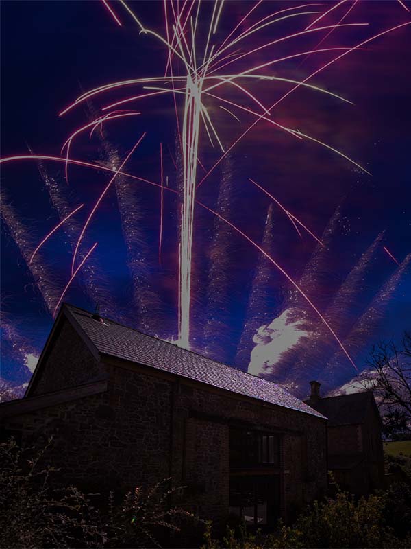 Watching a Whisper Display at Hawke Barn